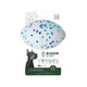 M-Pets Bloom Rugby Parçalanmaz Rugby Topu Beyaz/Mavi