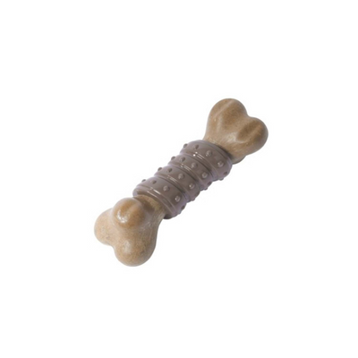 M-PETS Chewood Large Bone Wıth Rubber Köpek Oyuncağı (L)