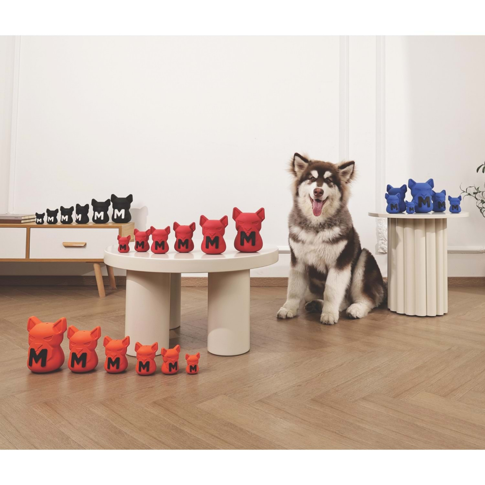 M-Pets Power Chew Kauçuk Köpek Ödül Oyuncağı Ruby (M)