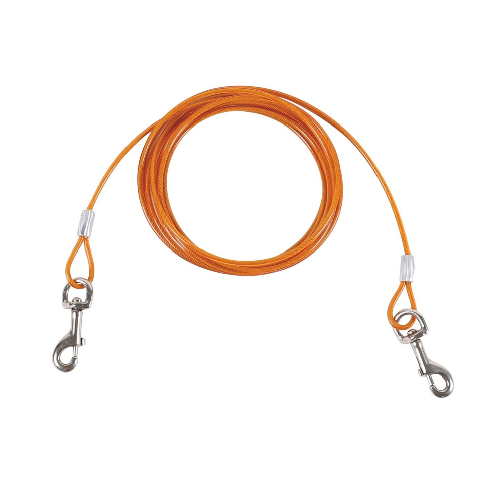 M-PETS Strong Bahçe Bağlama Halatı 4.5Mt/Orange