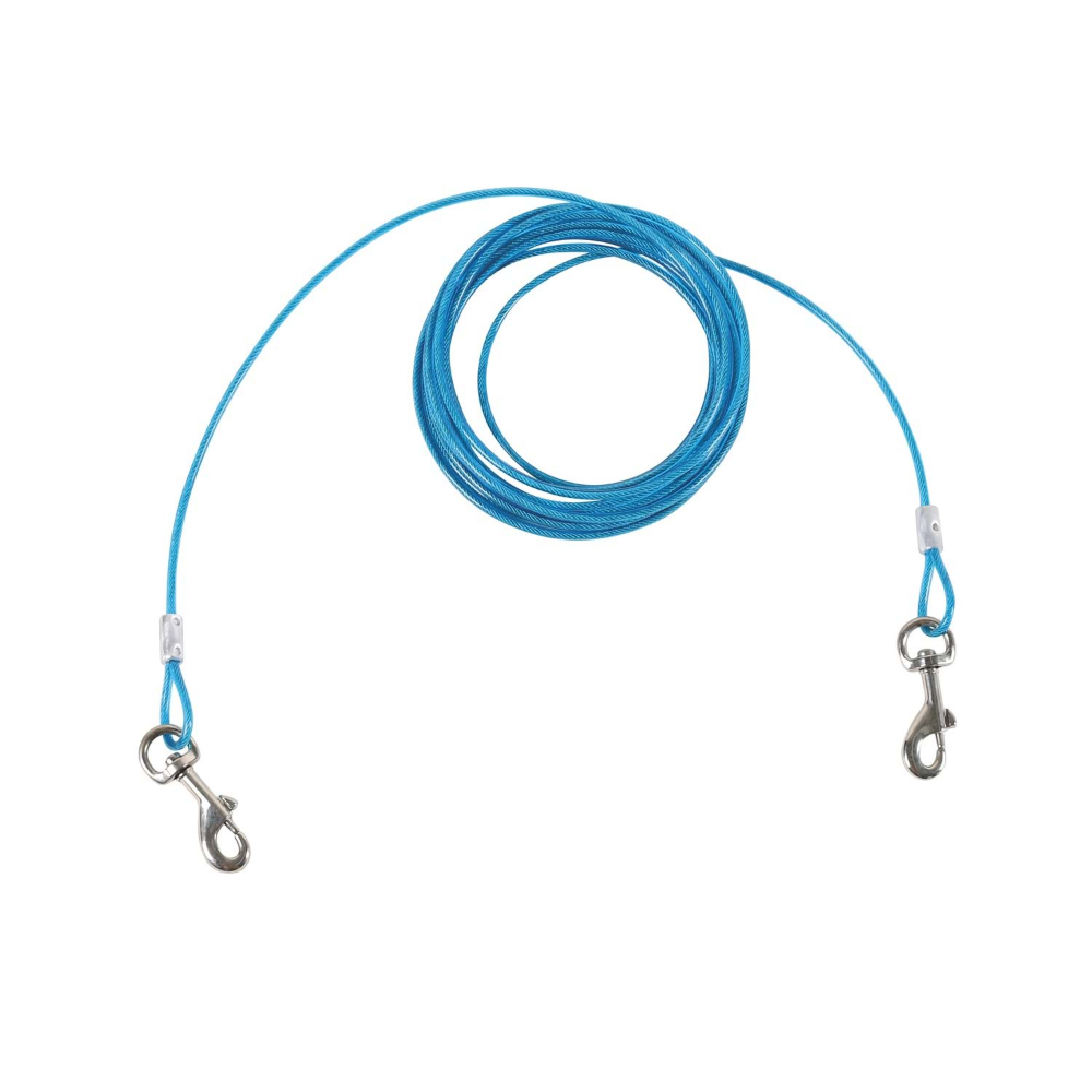M-PETS Strong Bahçe Bağlama Halatı 6Mt/Blue