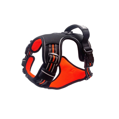 M-Pets Hıkıng Reflektörlü Soft Sırt Tasması Orange (XL)