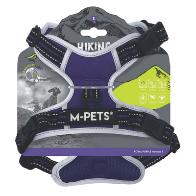 M-Pets Hıkıng Reflektörlü Soft Sırt Tasması Purple (S)