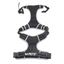 M-Pets Hıkıng Reflektörlü Soft Sırt Tasması Black (M)