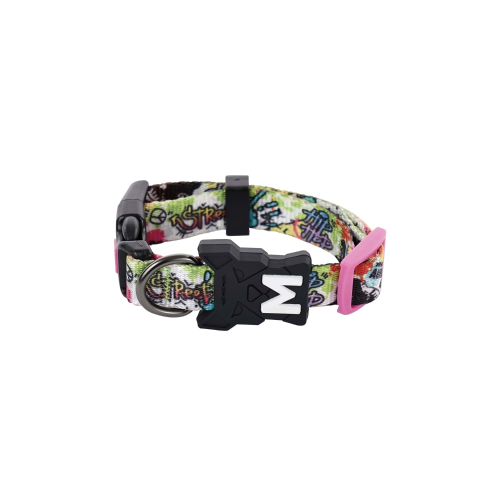 M-Pets Urban Style Graffiti Boyun Tasması (L)