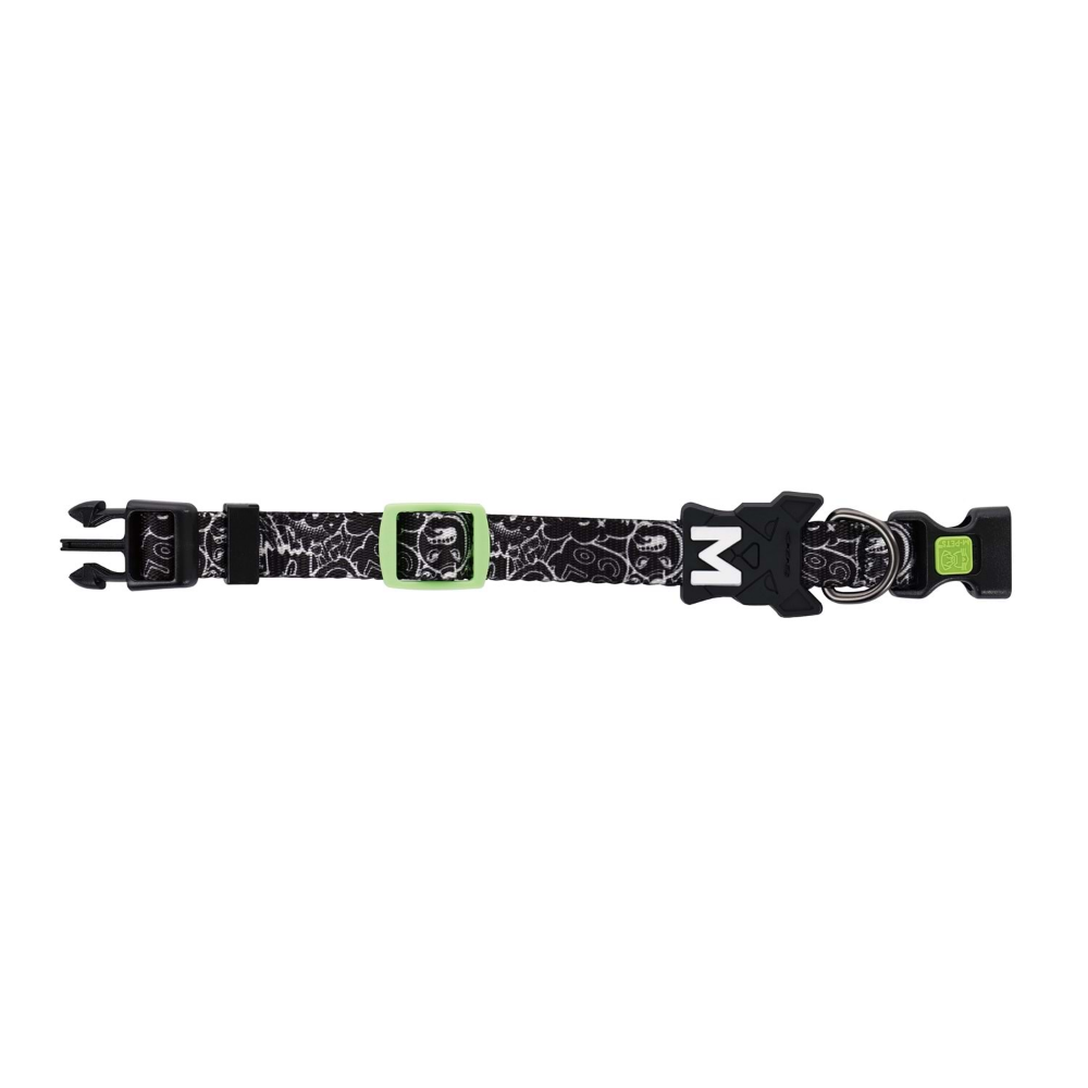 M-Pets Urban Style Freestyle Black/White Boyun Tasması (XS)