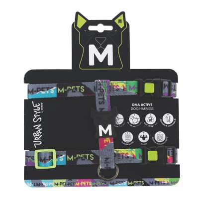 M-Pets Urban Style Dna Active Köpek Göğüs Tasması (M)
