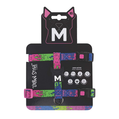 M-Pets Urban Style Lava Active Köpek Göğüs Tasması (XS)
