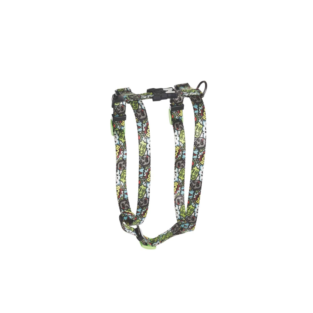 M-Pets Urban Style Multicolor Active Köpek Göğüs Tasması (S)