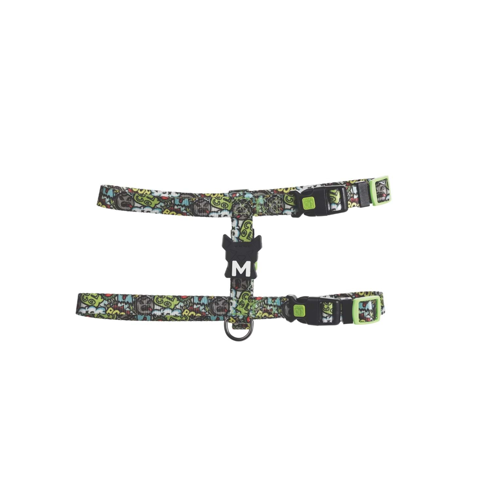 M-Pets Urban Style Multicolor Active Köpek Göğüs Tasması (M)
