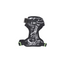 M-Pets Urban Style Black/White Easy Fit Köpek Göğüs Tasması (M)