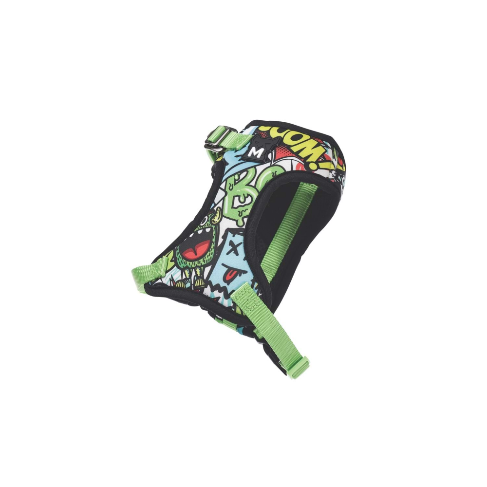 M-Pets Urban Style Multicolor Easy Fit Köpek Göğüs Tasması (S)