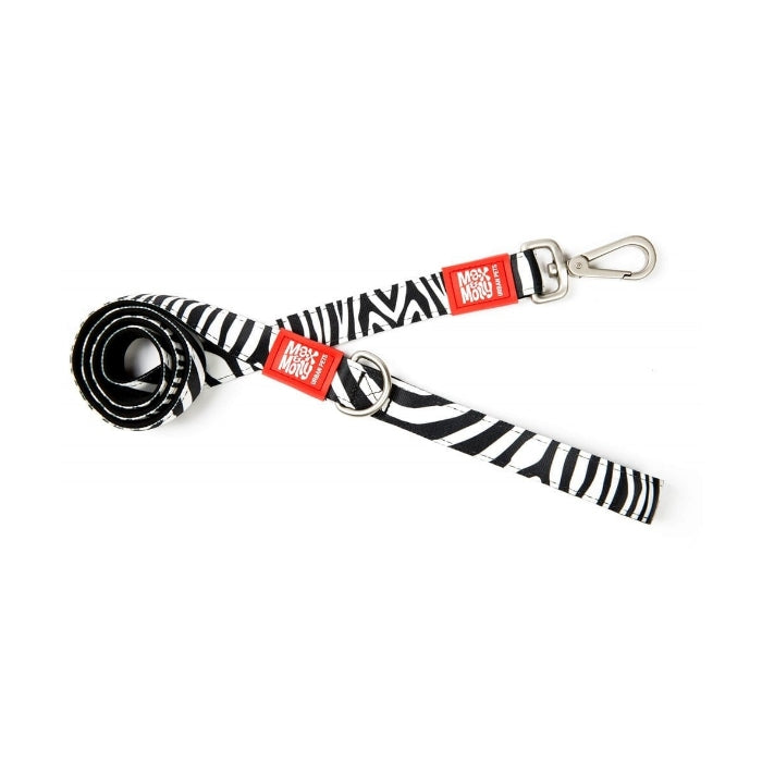 Max & Molly Zebra Gezdirme Kayışı M