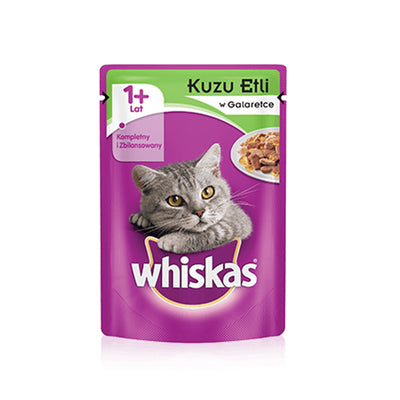 Whiskas Pouch Kuzu Etli Yaş Kedi Maması 100gr