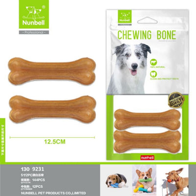 Nunbell Natural Pres Kemik 12.5Cm 2'Li