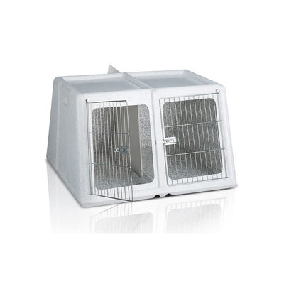 Imac Dog 3 Sürgülü Bölmeli ve Metal Kapılı Köpek Taşıma Kafesi 96x86x58cm
