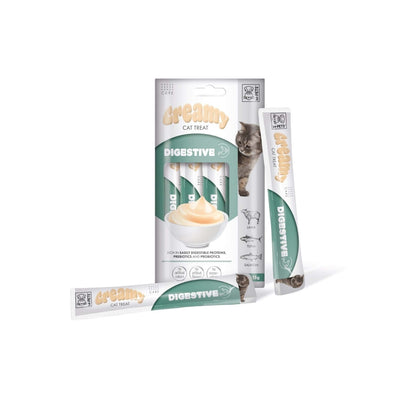 M-Pets Digestive Fonksiyonel Creamy Kedi Ödülü 4x15gr