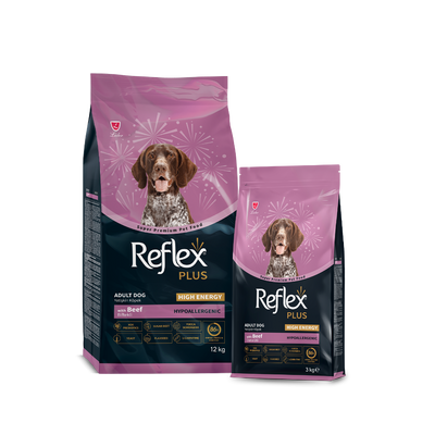 Reflex Plus Biftekli High Energy 15 Kg Yetişkin Kuru Köpek Maması