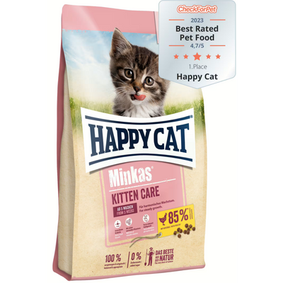 Happy Cat Minkas Kitten 10 Kg Yavru Kuru Kedi Maması