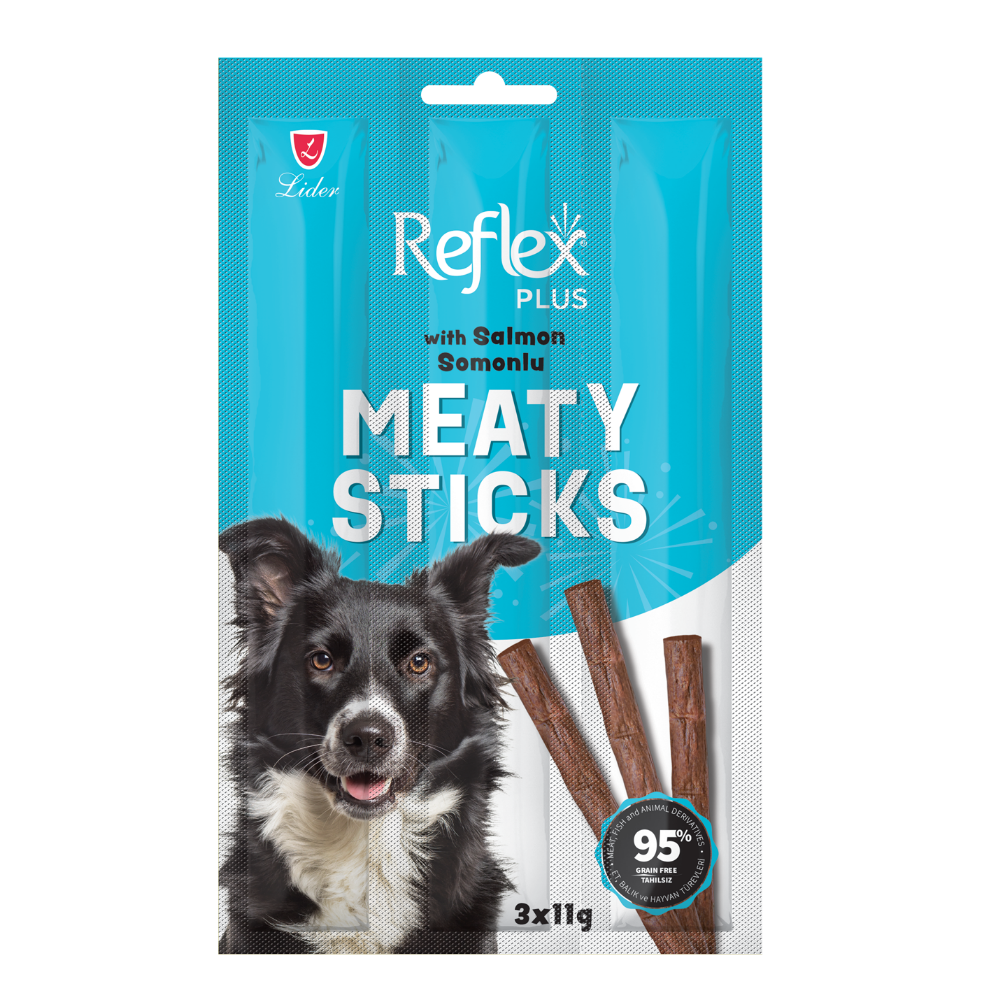 Reflex Somonlu Köpek Ödül Çubuğu 11gr 3 Adet