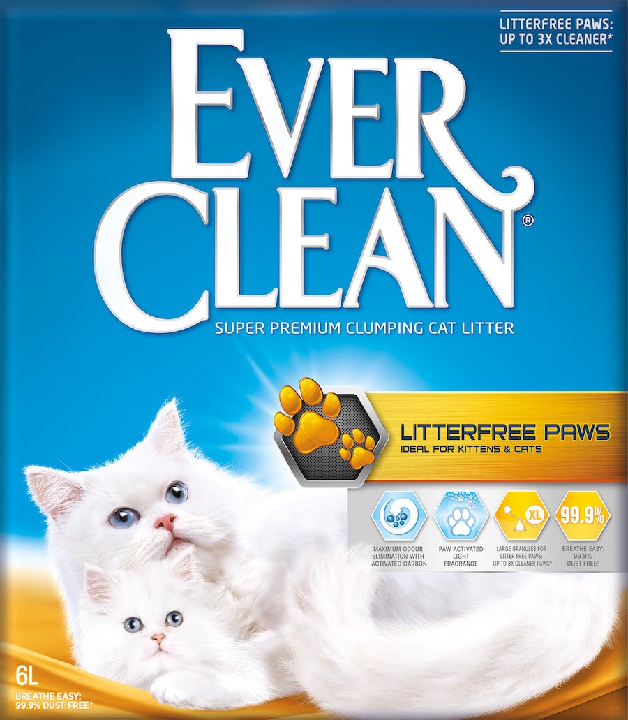 Ever Clean Litter Free Paws Patilere Yapışmayan Doğal Kedi Kumu 10L