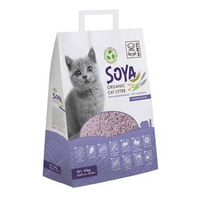 M-Pets Soya Organik Lavantalı Kedi Kumu 10L