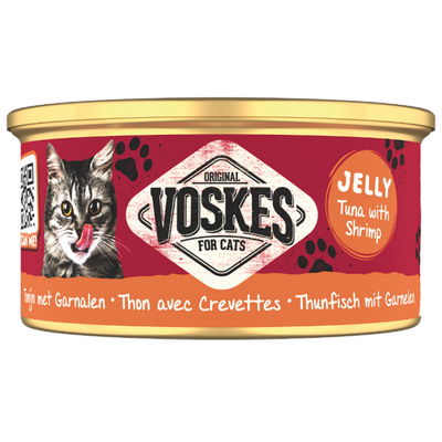 Voskes Ton Balığı ve Karides Kedi Konservesi 85gr