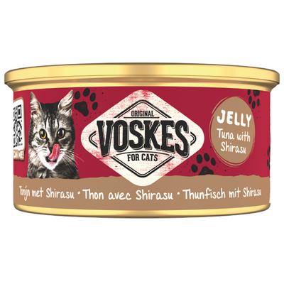 Voskes Ton Balığı ve Şirasu Kedi Konservesi 85gr