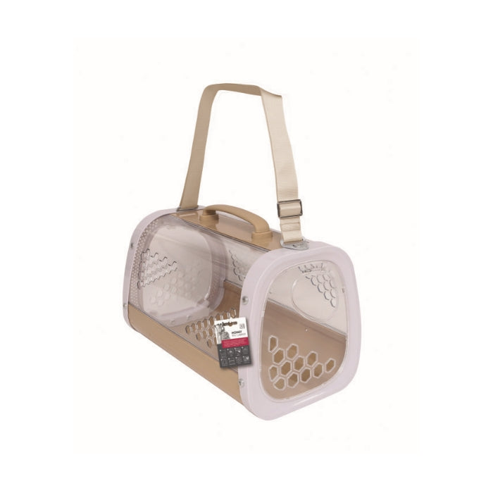 M-Pets Honey Kedi Ve Köpekler İçin Taşıma Çantası Kahverengi 59x38x35,4cm