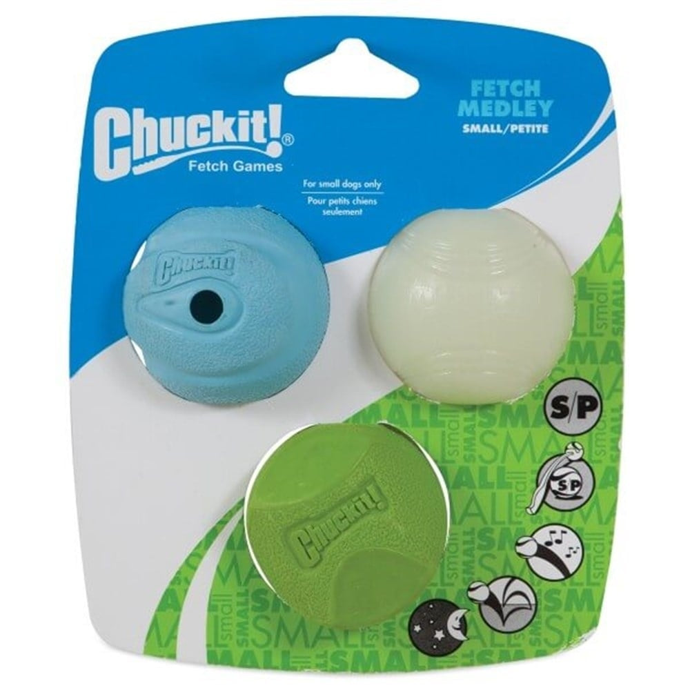 Chuckit! Fetch Medley 3 Farklı Köpek Oyun Topu