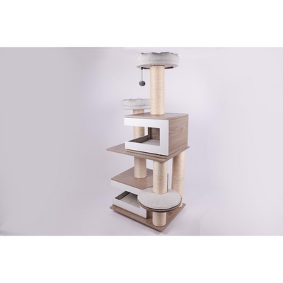 M-PETS Cat Elite Monıca Kedi Tırmalama 88X62X140Cm