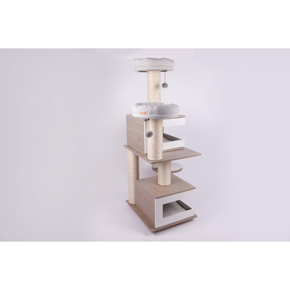 M-PETS Cat Elite Monıca Kedi Tırmalama 88X62X140Cm