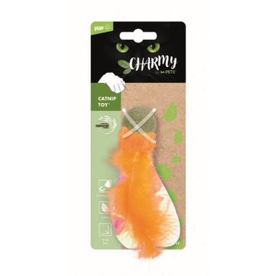 M-Pets Charmy Fırefly Catnipli Kedi Oyuncağı Orange