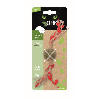 M-Pets Charmy Brancy Catnipli Kedi Oyuncağı Red