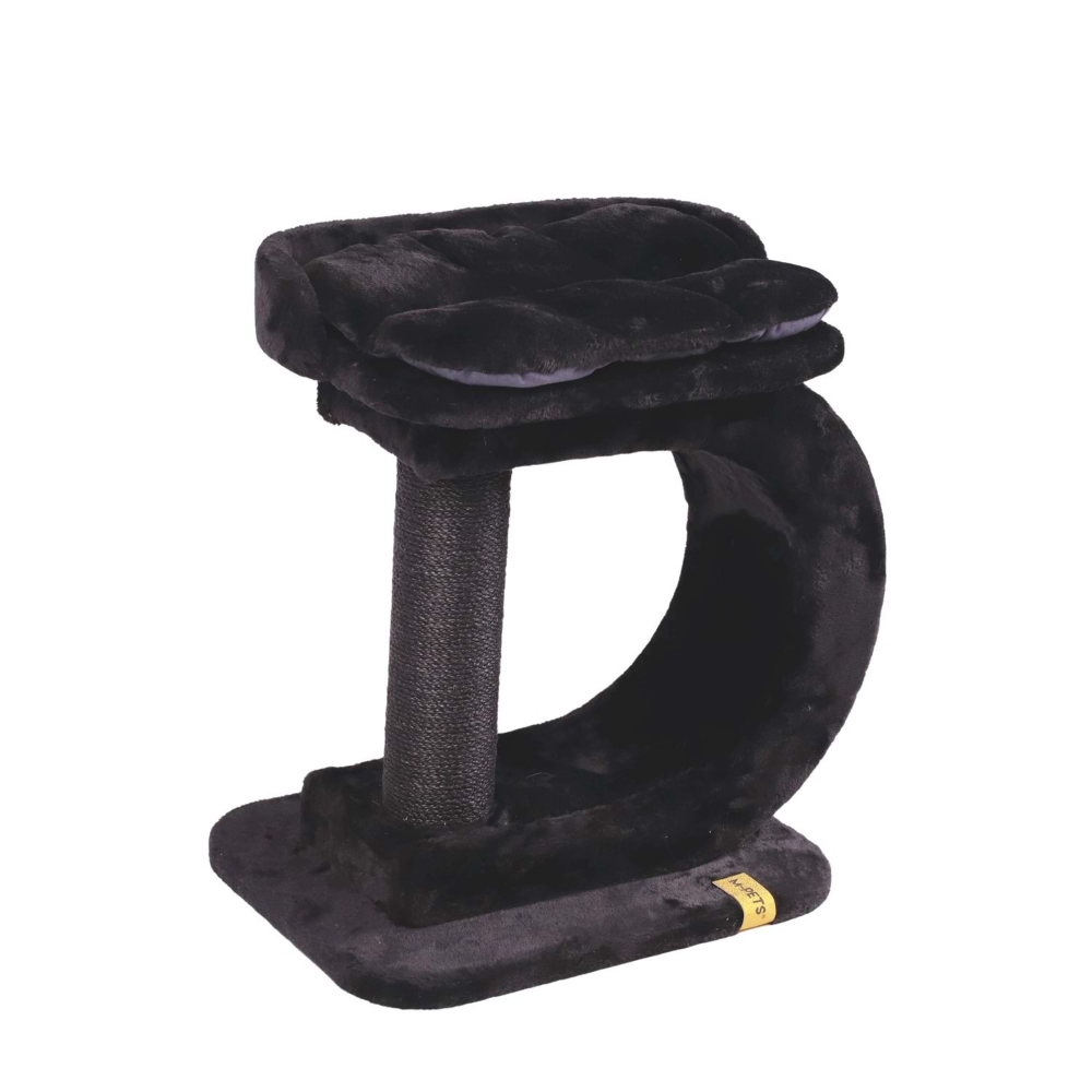 M-PETS Panther Premium Dehlıa Kedi Tırmalama Black