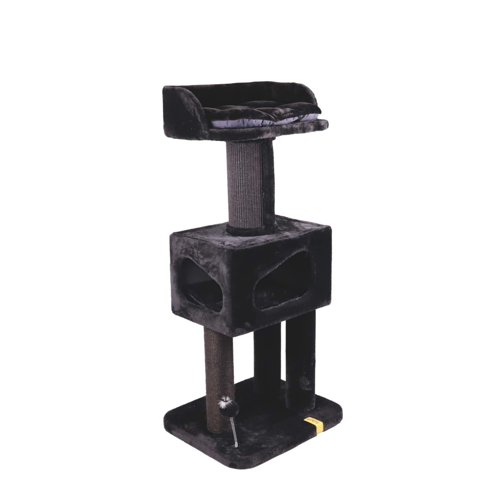 M-PETS Panther Premium Hotel Kedi Tırmalama Black