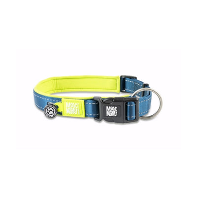 Max & Molly Smart ID Matrix Lime Green Boyun Tasması XS