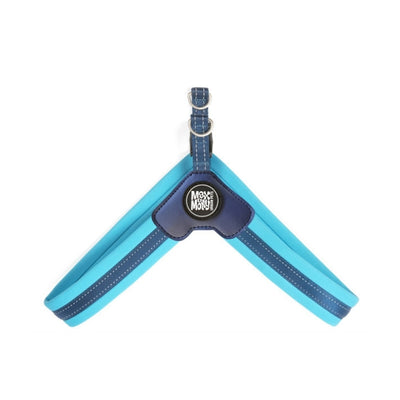 Max & Molly Q-Fit Matrix Sky Blue Göğüs Tasması L