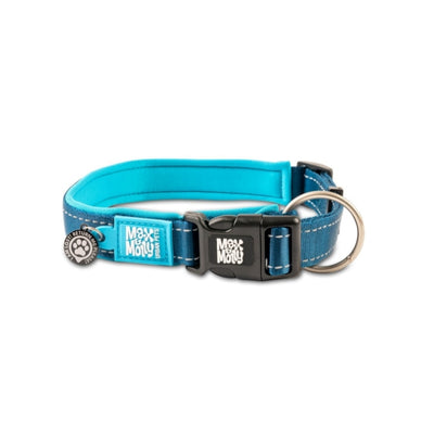 Max & Molly Smart ID Matrix Sky Blue Boyun Tasması S