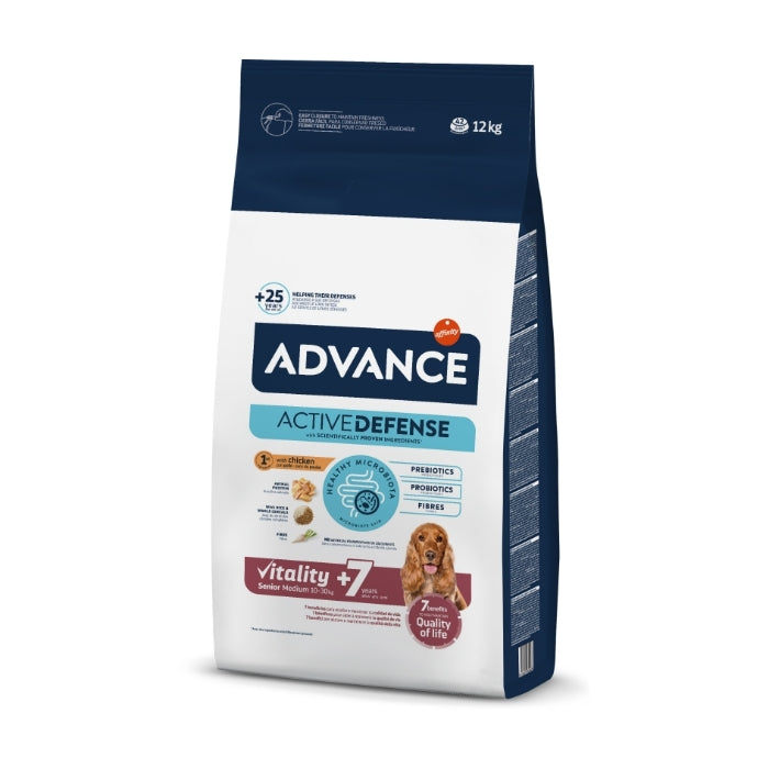 Advance Medium Senior Tavuk Etli 12 Kg Yetişkin Kuru Köpek Maması