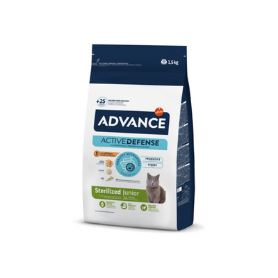 Advance Young Sterilised Tavuklu 1.5 Kg Kısırlaştırılmış Kuru Kedi Maması