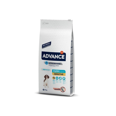 Advance Puppy Sensitive Somonlu 12 Kg Medium Yavru Kuru Köpek Maması
