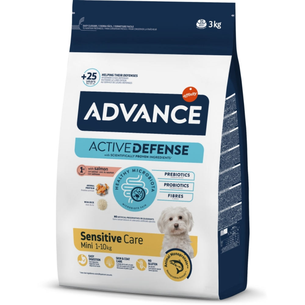 Advance Sensitive Somonlu 3 Kg Mini Yetişkin Kuru Köpek Maması