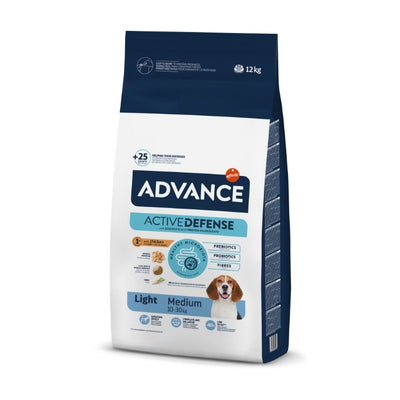 Advance Dog Medium Light Tavuklu 12 Kg Yetişkin Kuru Köpek Maması