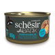 Schesir After Dark Tavuk ile Bıldırcın Yumurtası Et Suyunda Yetişkin Kedi Konservesi 80g