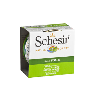 Schesir Pollo Jelly Tavuk Fileto Kedi Konservesi 85gr