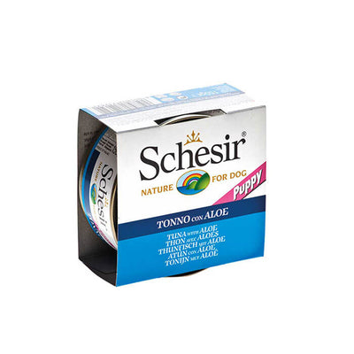 Schesir Jelly Ton Balığı ve Aloe Vera Jöle İçinde Yavru Köpek Konservesi 150g