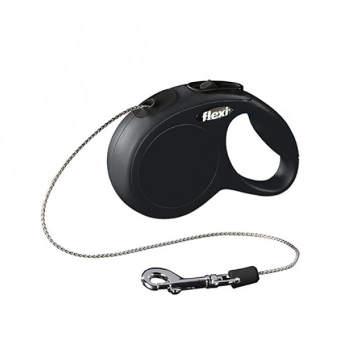 Flexi New Classic Xsmall 3m İp Gezdirme Siyah