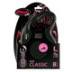 Flexi New Classic Large 8m Şerit Gezdirme Siyah