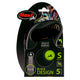 Flexi Black Desing Small 5m Şerit Gezdirme Siyah